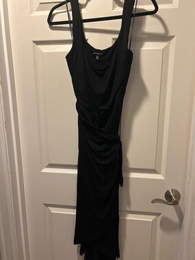 Steve Madden Black Sleeveless Maxi Dress